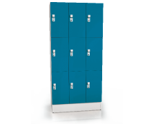 Premium lockers with nine lockable boxes ALFORT AD 1920 x 900 x 520